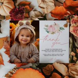 En liten Pumpkin Turving Ett födelsedagstack för d Inbjudningar