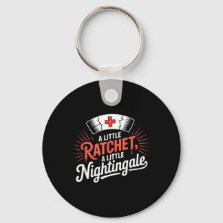 En liten ratchet en liten näktergal Roligt Rn Nyckelring