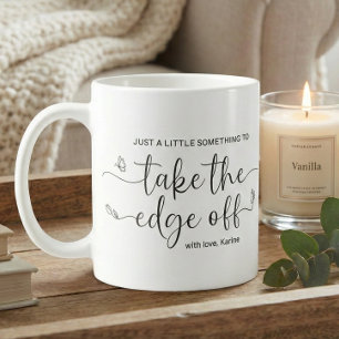 En Liten Sak För Att Ta Kanten Av Kaffemugg