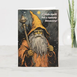 En liten signal för snabb återhämtning! Tom insida Kort