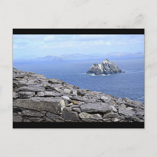 En liten skellig från Skellig Michael Vykort