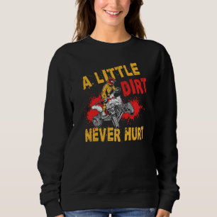 En liten skiva Ontr aldrig Atv Quad Bike Tävla Mx T Shirt