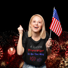 En liten smällare är på väg mot Gravid T Shirt