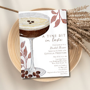 En liten smula kärlek Espresso Martini Bröllopsdus Inbjudningar