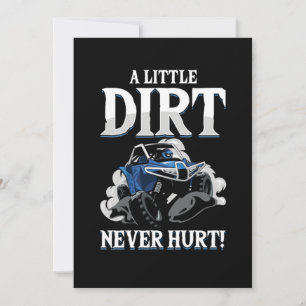 En liten smuts Ontr aldrig ATV Quad Tävla Offroad Inbjudningar