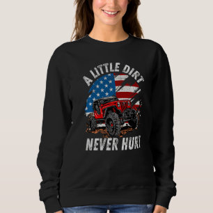 En liten smuts Ontr aldrig av väg 4x4 Suv Amerika T Shirt