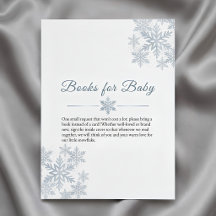 En liten snöflinga är på väg Baby Shower