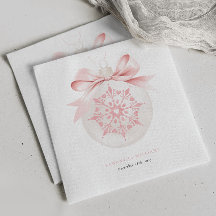 En liten snöflingor Rosa Baby Shower