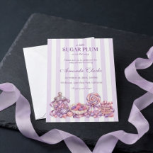 En liten sockerplommon är på väg Baby Shower