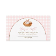 En liten söt paj Rosa rutig blöja-lott