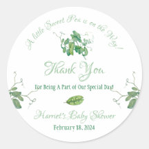 En liten söt Pea är på väg! Baby Shower