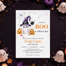 En liten spöke är nästan här Halloween-barnkalas