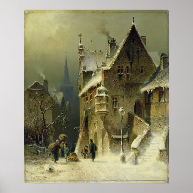 En liten stad i Rhen Poster (Framsidan)