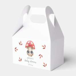 En liten svamp är på väg - Baby shower Presentaskar