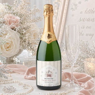 En liten svan vinter prinsessa baby shower