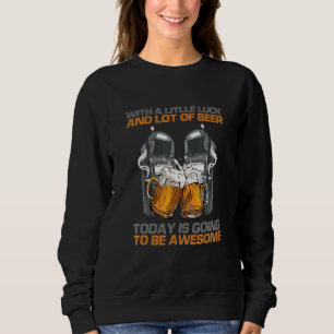 En liten tur och mycket öl Rolig Casino Slot Ma T Shirt