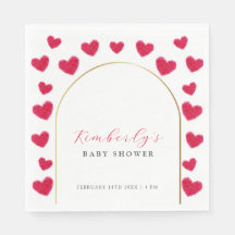 En liten Valentines, babyskor