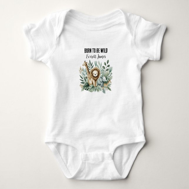 En liten vild en  t shirt (Framsida)