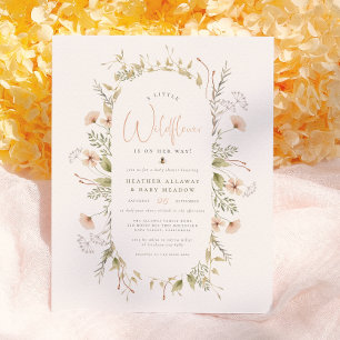 En liten vildblomma Boho flicka baby shower Budget