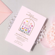 En liten vildblomma Modern delikat babyskugga