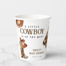 En liten Western babystövel