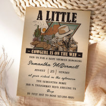 En liten Western flicka, babystövel