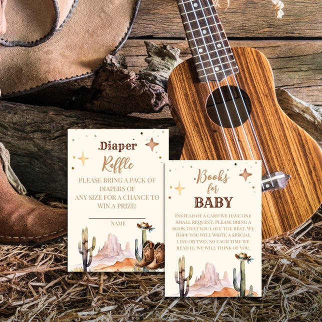 En liten Western pojke Bokar för Baby Tilläggskort (Skapare uppladdad)