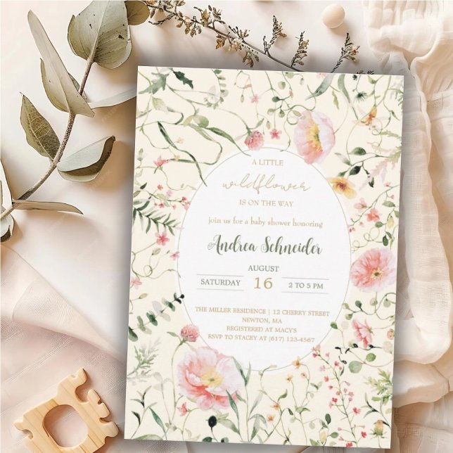 En liten Wildblomma är på väg att visa sig vara en Inbjudningar (Skapare uppladdad)