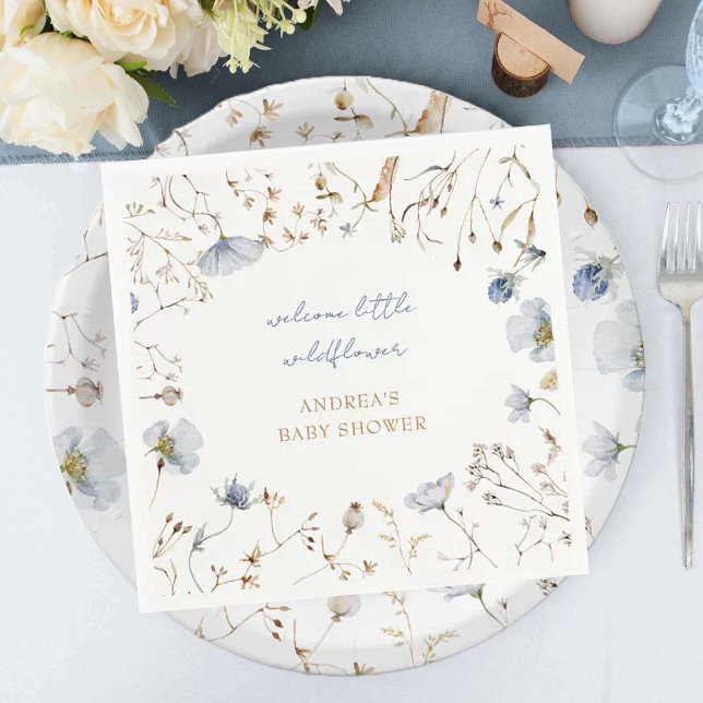 En liten Wildblomma är på väg att visa sig vara en Pappersservett (Skapare uppladdad)