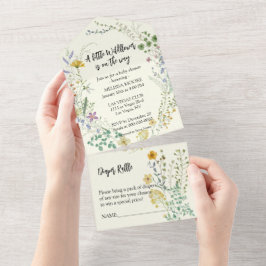 En liten Wildblomma Baby Shower