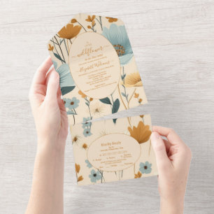 En liten Wildblomma Boho Nature Theme Baby Shower