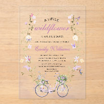 En liten Wildblomma Vår Baby Shower
