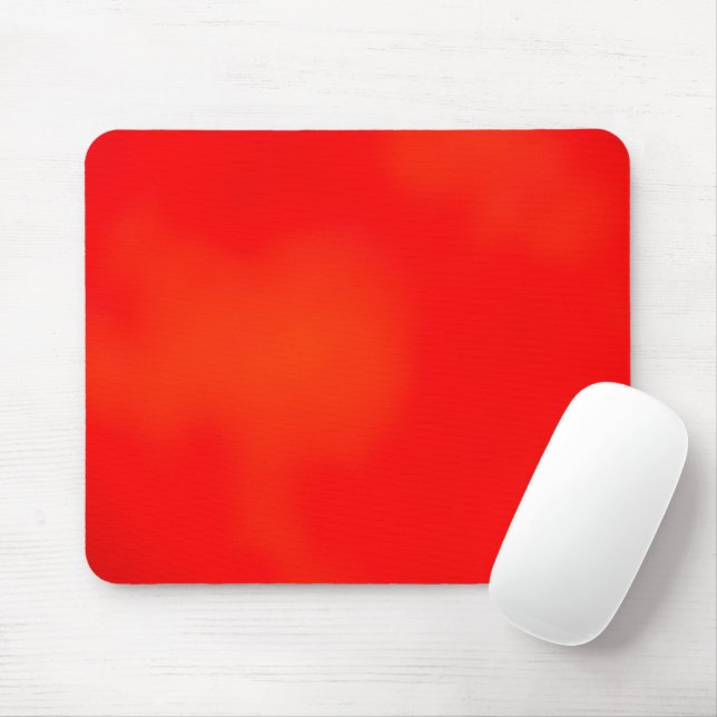 En livfull röd och orange rektangulär placemat  musmatta (Med mus)