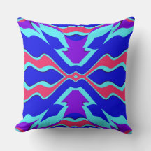 En livlig klassisk tygmönsterdesign i starka färge