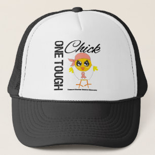 En livmoder- cancerkrigare för tuff chick keps