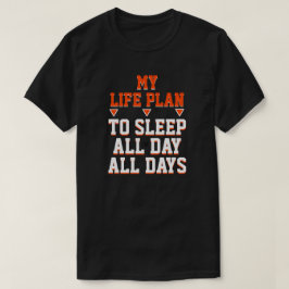 En livsplan t shirt