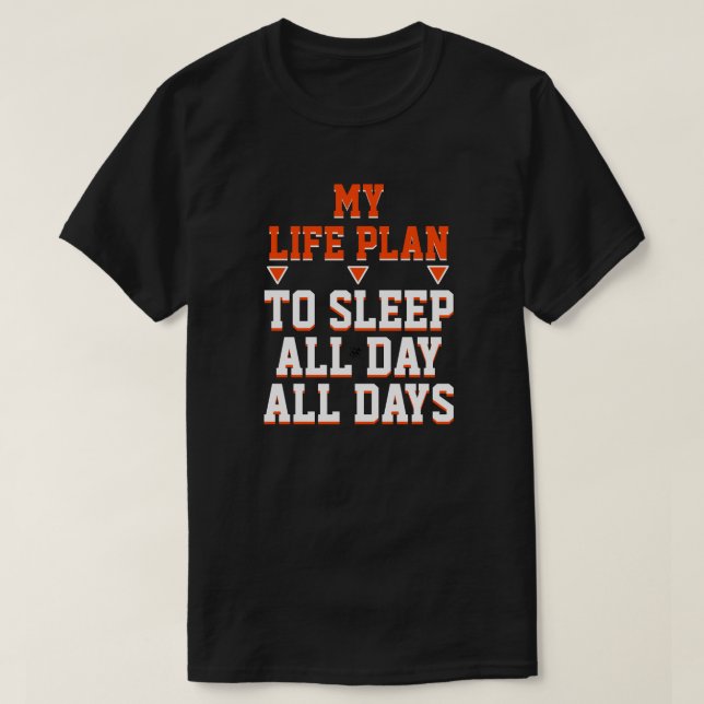 En livsplan t shirt (Design framsida)