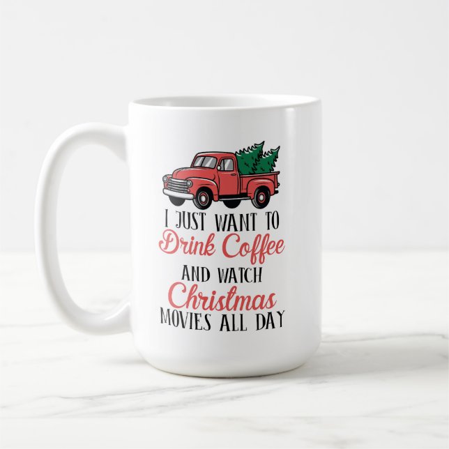 En ljus julfläkt i en kaffedesign i Kopp (Vänster)