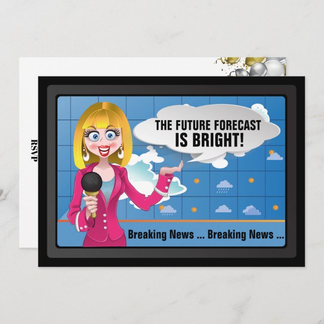 EN LJUSFRAMTID! INBJUDNINGAR (Fram/baksida)