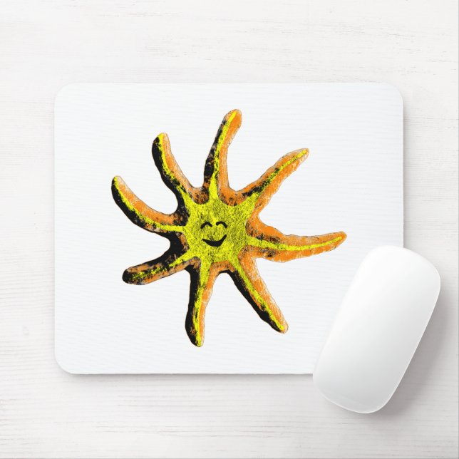 En ljuspunkt musmatta (Med mus)