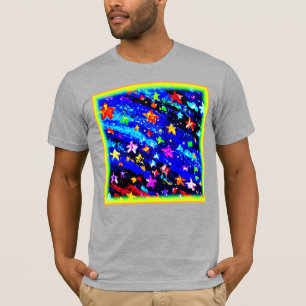 En Ljust Fylld Stjärnhimmel. Köp Nu T Shirt