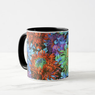 En lodrätt Philip Jacobs Fabric Chrysanthemum Mug Mugg