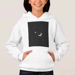 en logotyp för svart och grönt med en shoppingvagn t shirt