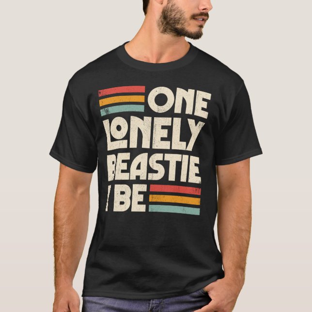 En Lonely Beastie är T Shirt (Framsida)