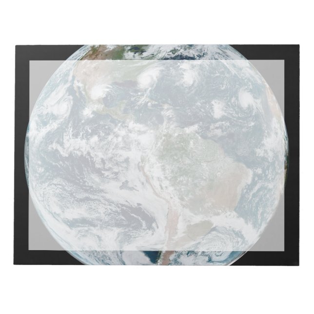 En lös kedja av tropiska cykloner anteckningsblock (Framsida)