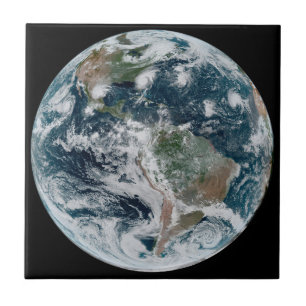 En lös kedja av tropiska cykloner kakelplatta