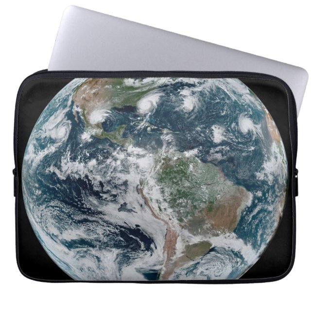 En lös kedja av tropiska cykloner laptop fodral (Framsidan)