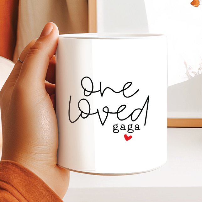 En Loved Gaga Kaffemugg (Skapare uppladdad)