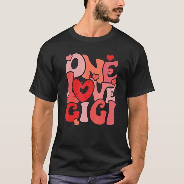 En Loved Gigi Gigi Glad Alla hjärtans dag 2023 T Shirt (Framsida)