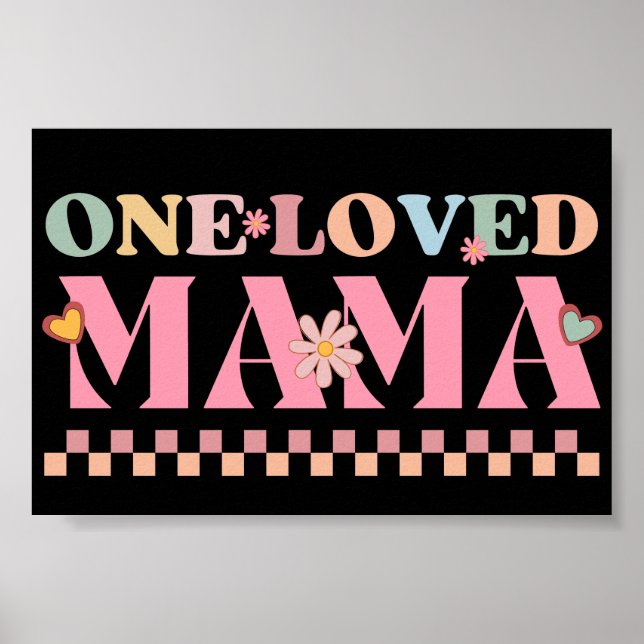 En Loved Mamma Poster (Framsidan)